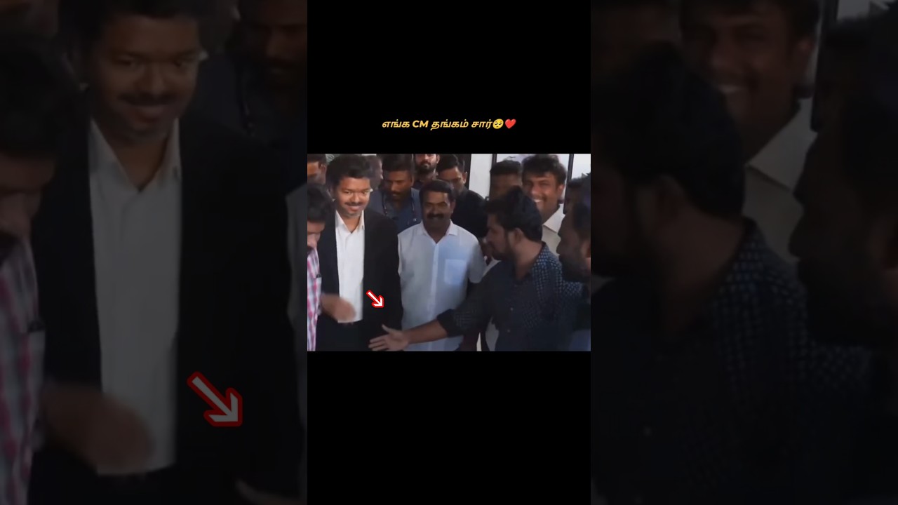 எங்க அண்ணன் தங்கம் 🙏🥺#vijay #viral #tvk #shortsfeed #tranding #shorts #thalapathy #ntk