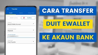 Cara Pindah Duit Dari Touch n Go eWallet Untuk Terus Masuk Ke Akaun Bank Secara DuitNow Di TNG App screenshot 2