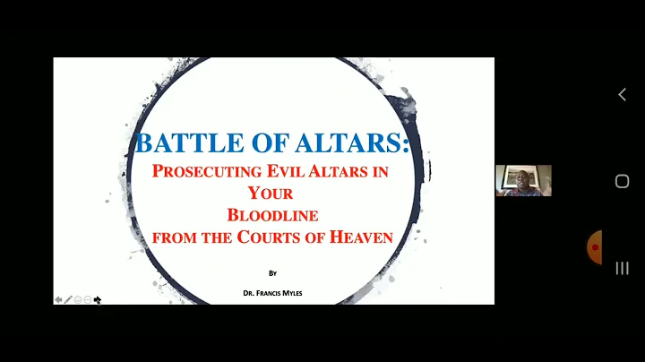 Persecuting Evil Altars