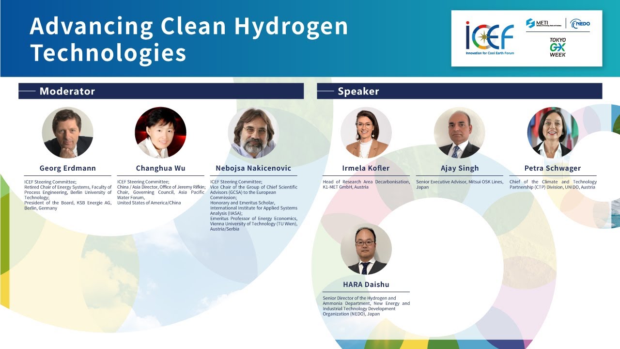 ICEF2025 ｜ Advancing Clean Hydrogen Technologies