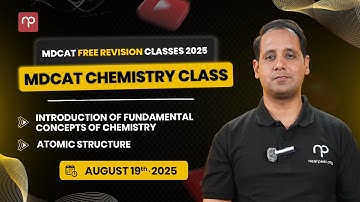🔴 Day 2 | MDCAT Chemistry | Fundamental Concepts Of Chemistry & Atomic Structure  | Manzil Batch