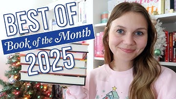 Top 5 Book of the Month Books I Read in 2025!