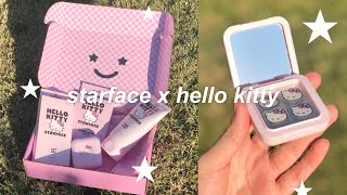 my skincare routine + starface x hello kitty first impressions