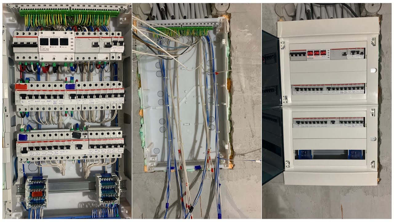 Сборка щитка для квартиры
