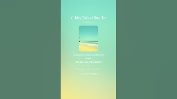 Golden Tides of Hua Hin