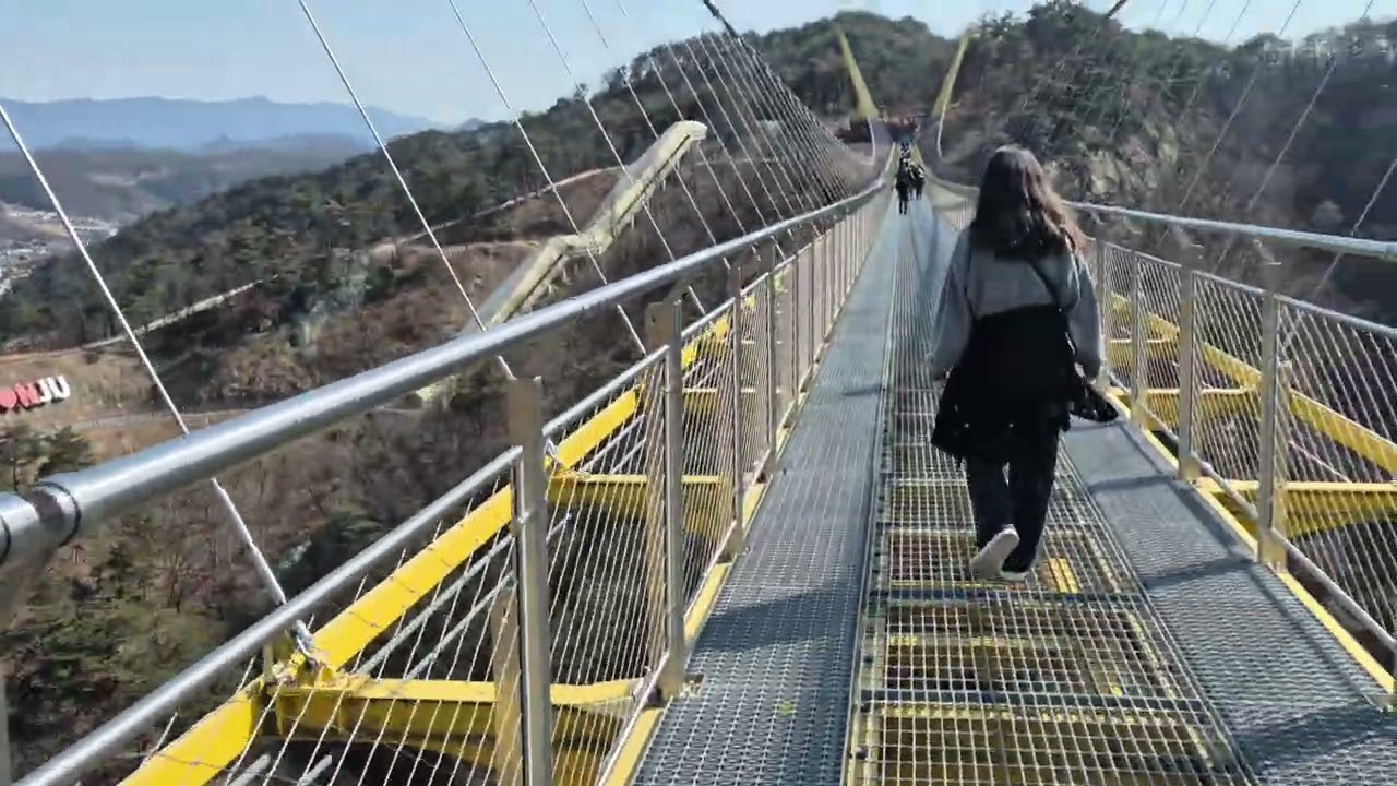 소금산 울렁다리 아! 힘들다.