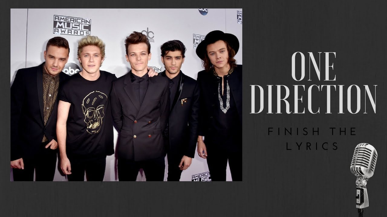Finish The Lyrics - One Direction ft. 1D solos
