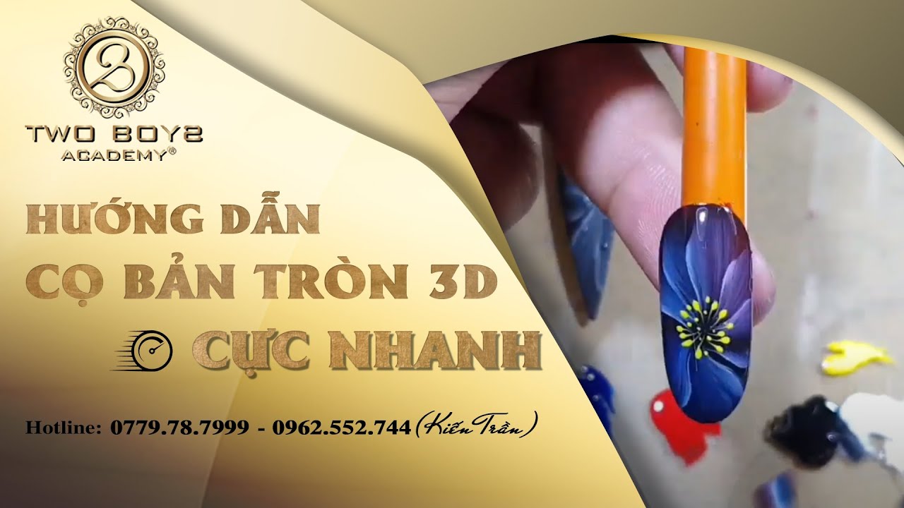 Học Vẽ Cọ Bản Tròn 3D CỰC NHANH