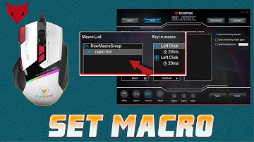 How to Set Macros in EvoFox Blaze Mouse Software | Full Easy Guide for Beginners 🔥🎮