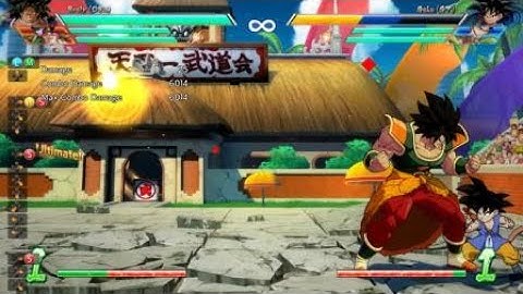 Broly (DBS) Solo Corner Combo into Sliding Knockdown