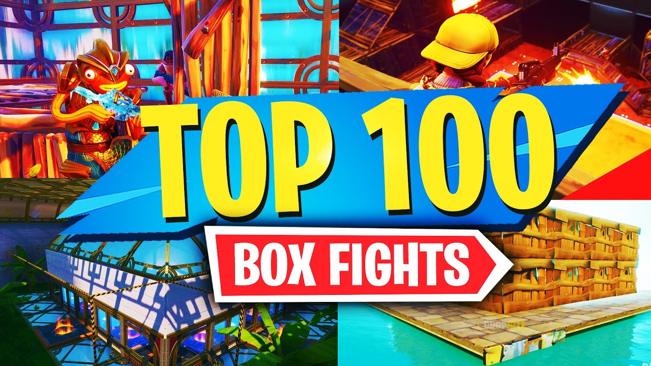 Top 100 Best Box Fighting Creative Maps In Fortnite Fortnite Box Fight Map Codes 1v1 2v2 3v3 Youtube