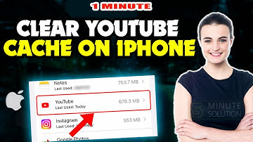 How to clear youtube cache on iphone or iPad 2025 (Only Way)