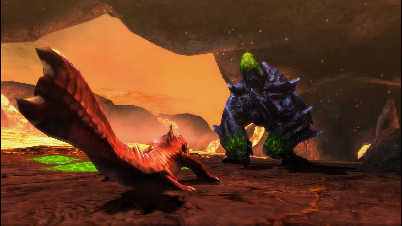 [MH3U] Monster Hunter 3 Ultimate - Brachydios Boss Fight - YouTube