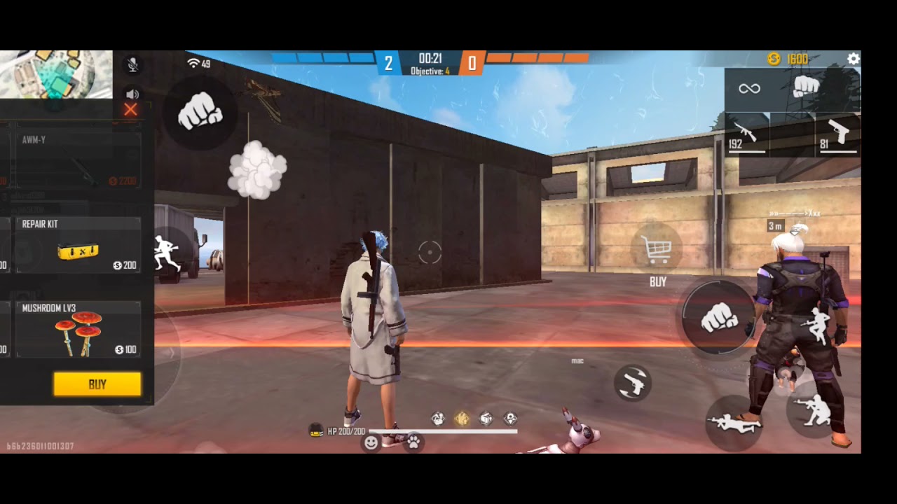 free fire || 1v4 || revenge 🔥