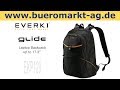 Everki Laptop-Rucksack Glide, EKP129, bis 17,36 Zoll / 43,94 cm, Nylon