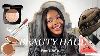 Beauty Haul  Unboxing + Prada Beauty  + Beauty Secrets + Chanel Beauty & Pr  | Edwigealamode