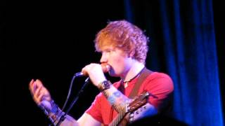 Ed Sheeran tells a story about 