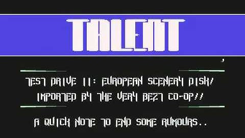 Ikari & Talent - C64 Import Cracktro [C64 Intro]