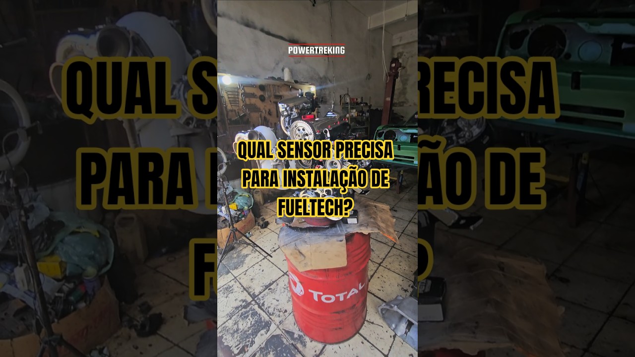 QUAL SENSOR PRECISA PARA INSTALAR FUELTECH? #powertreking