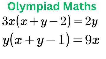 How to solve Polynomial Equation for x and y | Olympiad Maths | Polynomial