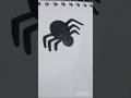 Como dibujar una arana #trending #shortsviral #drawing