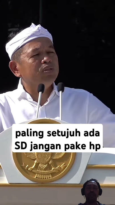 KDM akan larang anak SD pake hp #dedimulyadi #kdm #shorts