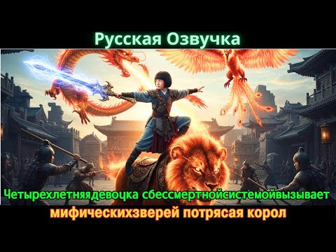 Четырехлетняядевочка сбессмертнойсистемойвызывает мифическихзверей потрясая корол#Новые фильмы 2025