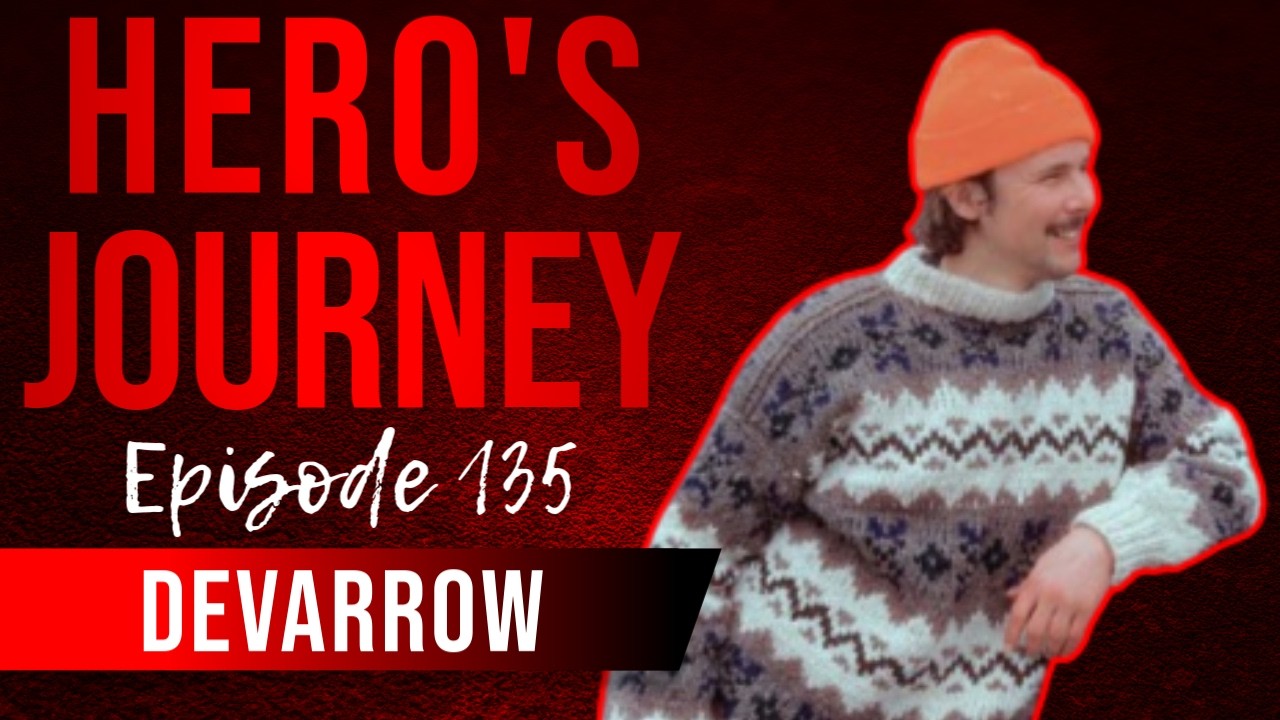 Devarrow Recorded His New Album "Heart Shaped Rock" in a School Bus | Hero's Journey Podcast Ep #135
