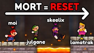 Mario MULTIJOUEUR MAIS si on meurt on RESET image