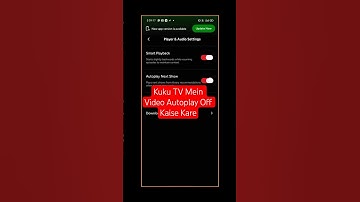 Kuku TV Mein Video Autoplay Off Kaise Kare? | Kuku TV Settings Guide 2025