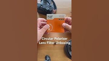 Circular Polarizer Lens Filter Unboxing 📷📸