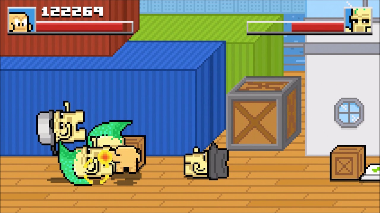 Squareboy vs Bullies trophée GOTCHA SLIPPERY NINJA