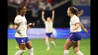 Jaedyn Shaw Goal | USWNT vs. Japan | 2024 SheBelieves Cup Semifinal - April 6, 2024