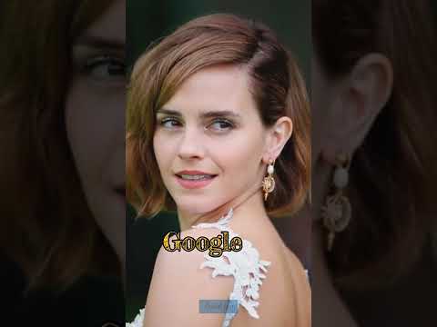 How Google sees Emma Watson vs How Pinterest sees Emma Watson #celebrity #emmawatson #trending