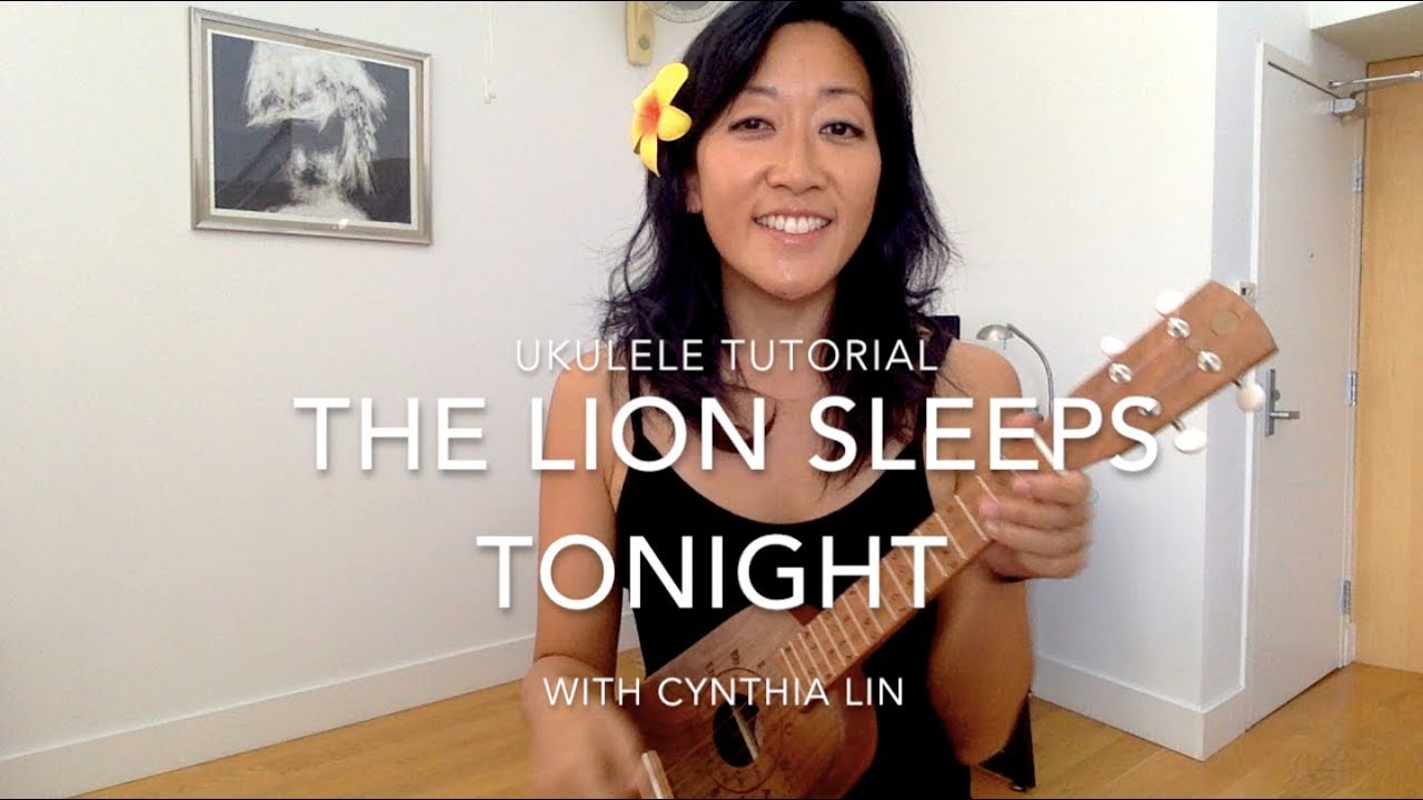 Lion Sleeps Tonight // Ukulele Chucking Strum Tutorial ...