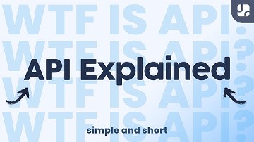 What is an API? API simply explained with examples