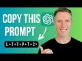 The best chatgpt copywriting prompt i tested 100s