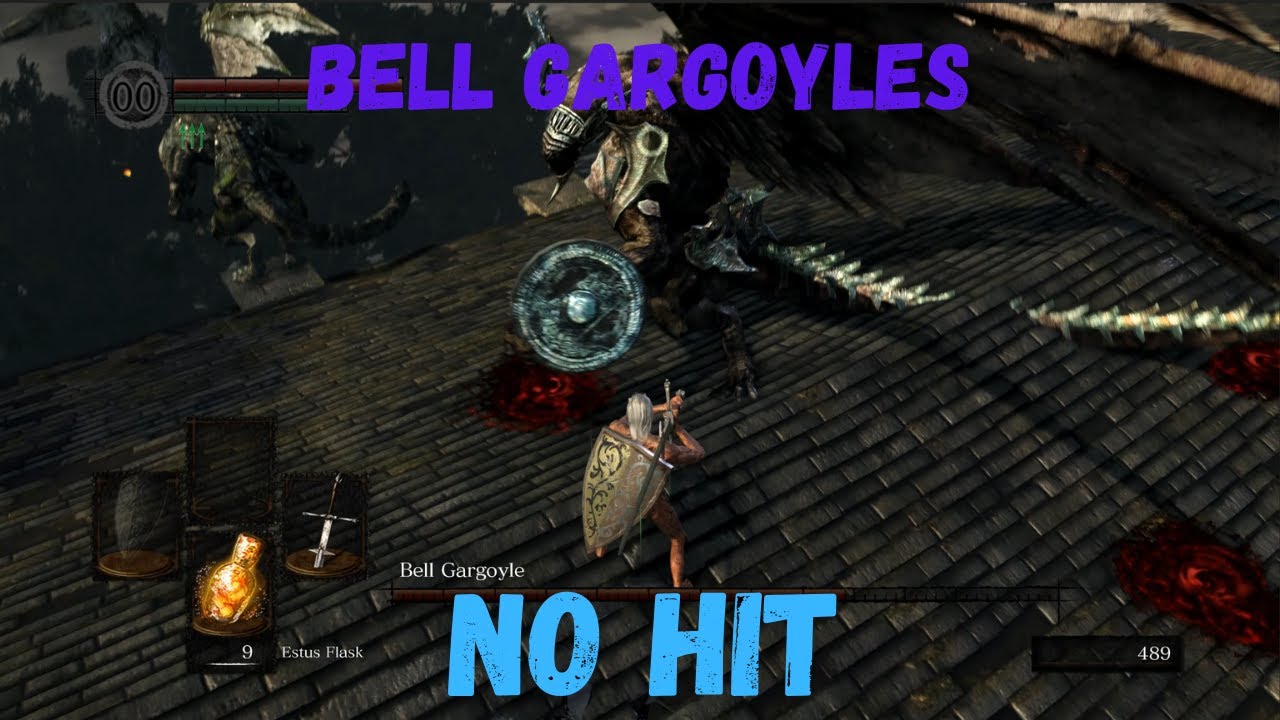 Bell Gargoyles Boss Fight (no hit) Dark Souls Remastered - YouTube