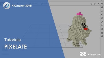 XYZmaker 3DKit Tutorials l Pixelate