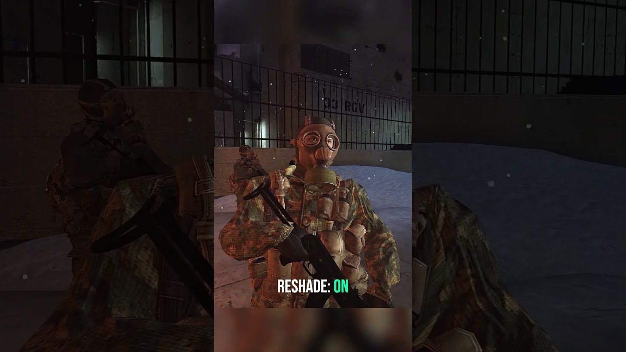 GMod до и после Reshade - Релиз SkipFighter Reshade 