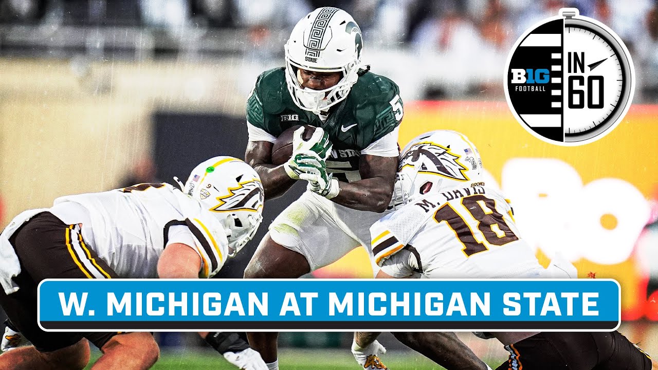 Western Michigan at Michigan State | Aug. 29, 2025 | B1G Football in 60