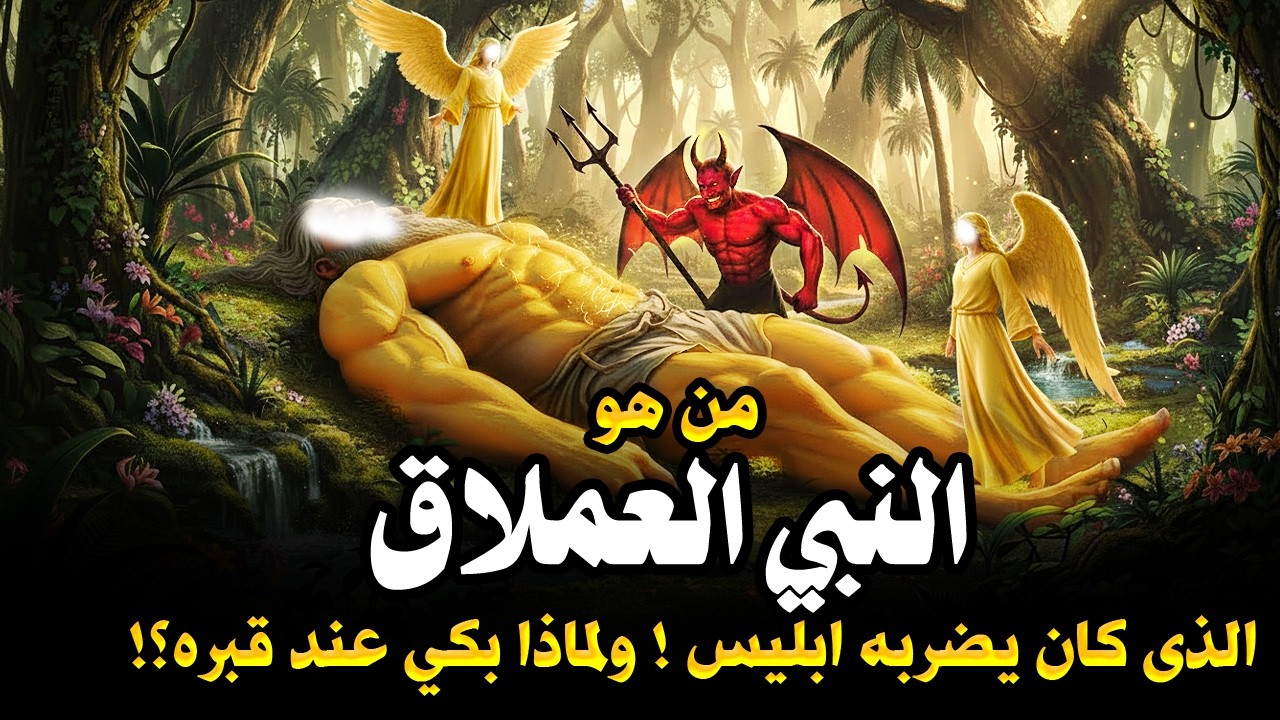من هو النبي العملاق الذى كان يضربه ابليس ! وكان تفزع منه الملائكة ؟ ولماذا بكي ابليس عند قبره ؟!