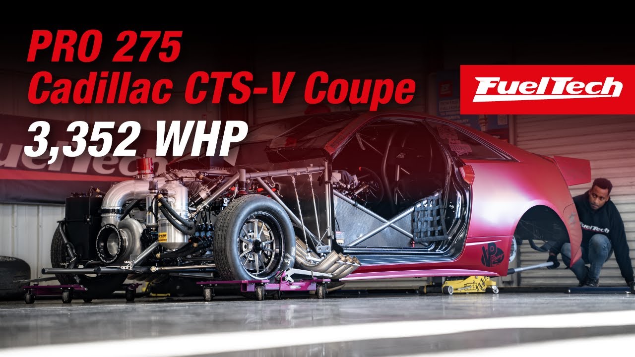 Pro 275 Chassis Example Pro 275 Cadillac CTS-V Coupe | 3,352 WHP | Jack Greene - YouTube