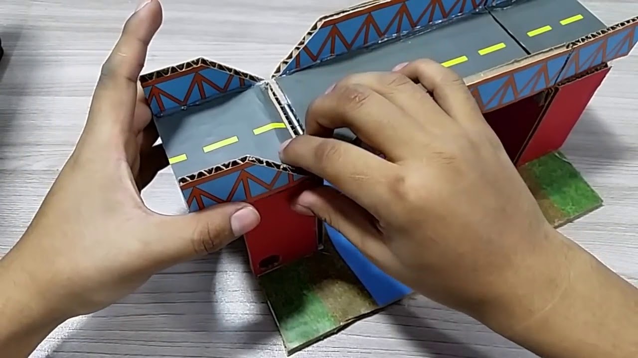 Construcción de una Maqueta de Puente Levadizo de Cartón con Motor y Poleas YouTube Construcción de una Maqueta de Puente Levadizo de Cartón con Motor y Poleas YouTube