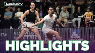 "So Impressive!" | Orfi v Moataz | Black Ball Squash Open 2024 | RD2 HIGHLIGHTS