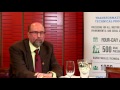 Prof. Jim Finch, General Chair, presents the IMPC 2016 Congress