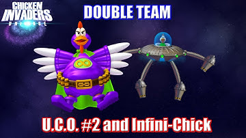 Chicken Invaders Universe (Early Access) - Double Team: U.C.O. #2 and Infini-Chick