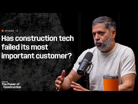 Has Construction Tech Failed Its Most Important Customer? | KP Reddy - video from Procore