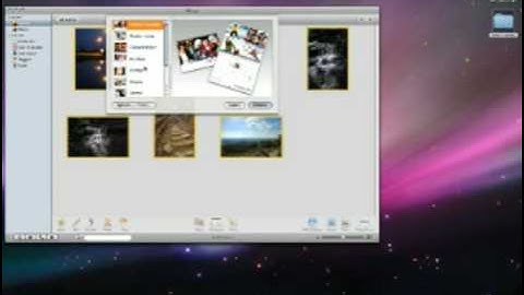 iLife 08 - iPhoto Demonstration with Mac OS X