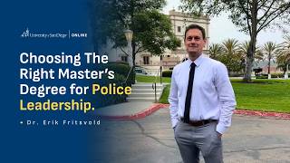 3 Tips for Choosing a Law Enforcement Master's Degree | USD MS-LEPSL